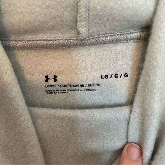 Under Armour Cowl Neck Sweatshirt - Large - Picture 4 of 5